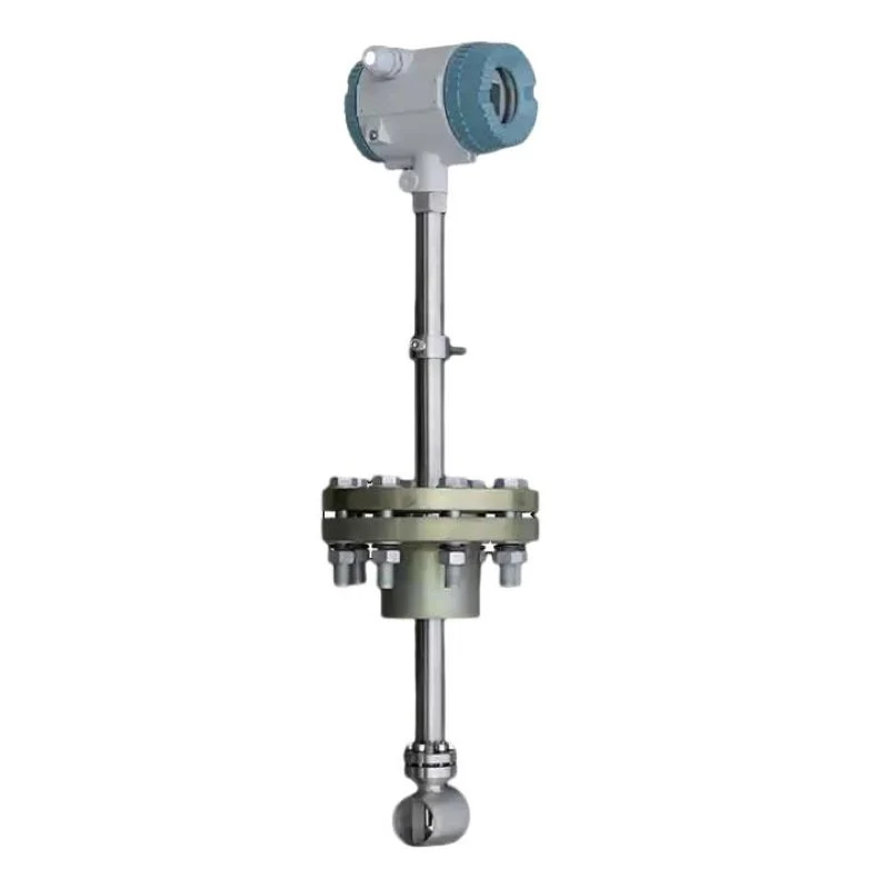 4-20mA RS485 Flowmeter de vapor Vortex transmissor de pressão para CO2 Gás de ar