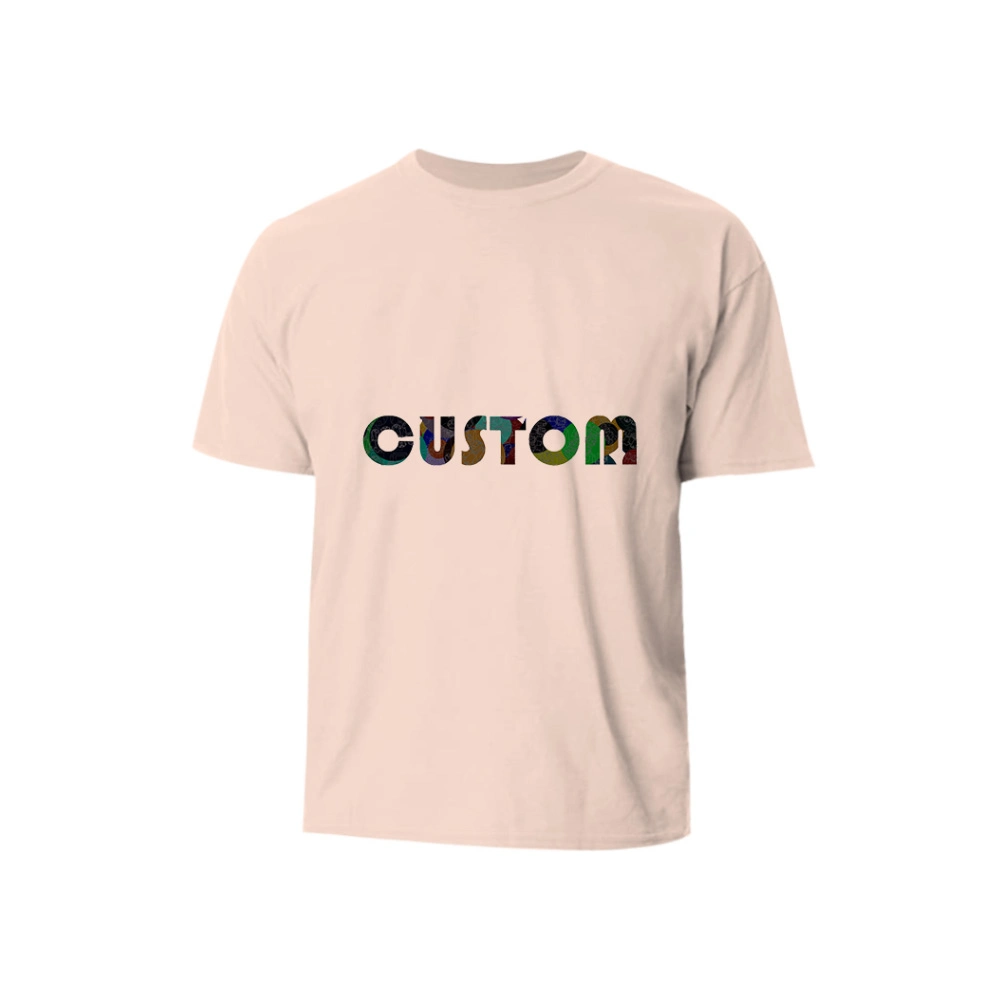 Impression personnalisée de haute qualité DTG T-shirts 100% coton doux surdimensionnés T-shirts pour les hommes