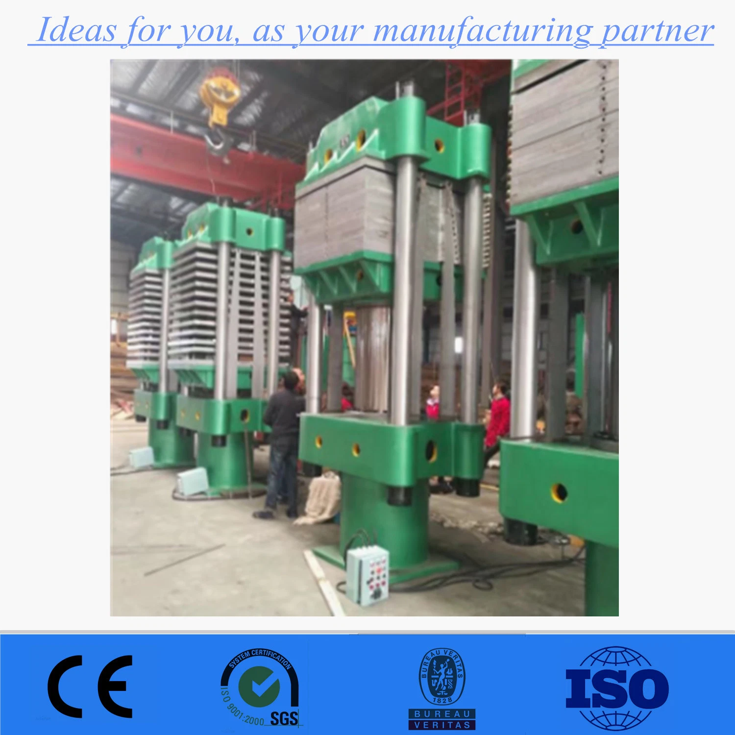 EVA Sheet Foaming Shoe Sole Hydraulic Press Vulcanizing Machine