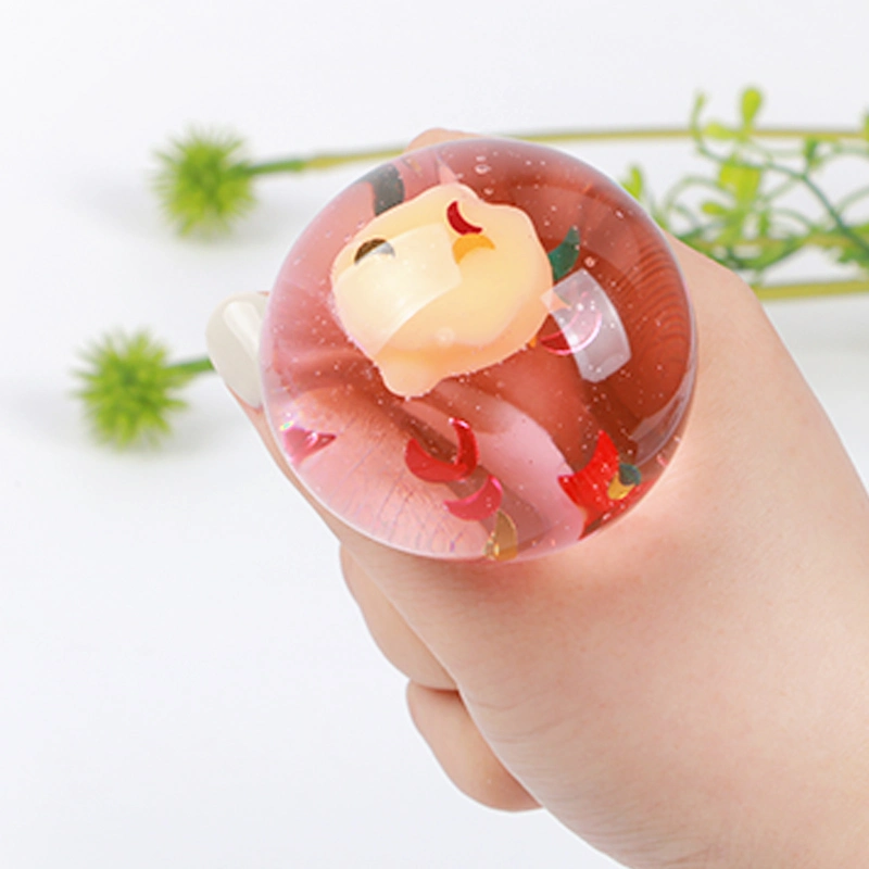 Nouveau style de gros cadeau promotionnel Mochi Squishies rempli la bille de l'eau