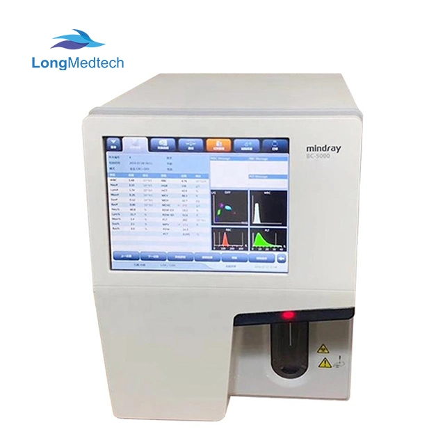 Mindary Auto 5 Part Hämatologie-Analysator Cbc Test Blutanalysator Maschine Bc 5000