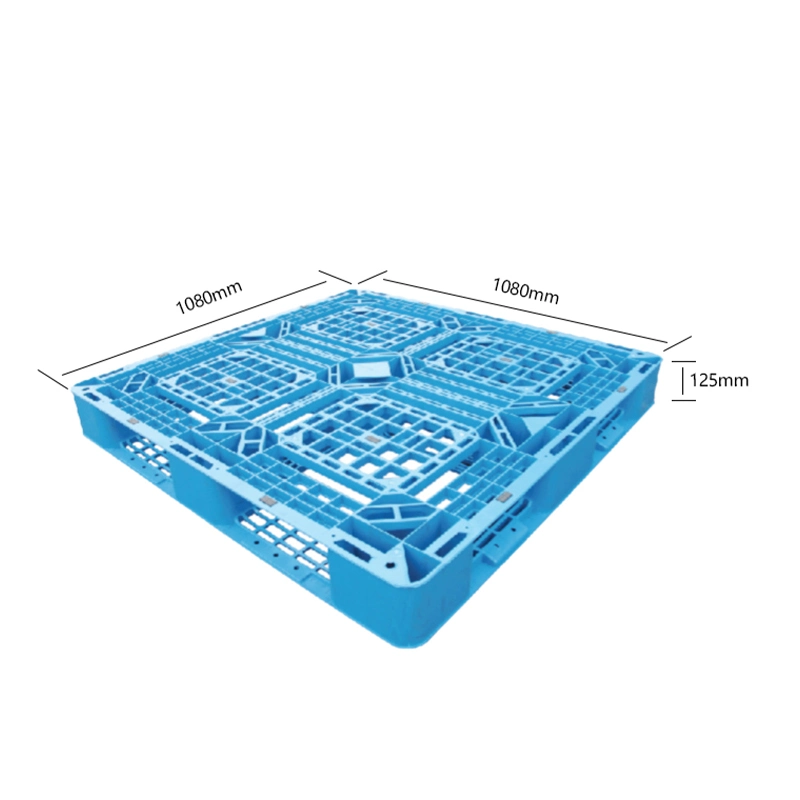 Longshenghe Heavy Duty Plastic Pallet Cheap Price Reinforced Racking Euro 3 Runners