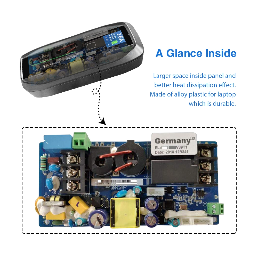 Besen 10/16un tipo de carga portátil cargador de 2 EV de verificación de la IEC 62196-2 Evs con enchufe de salida de la CEE