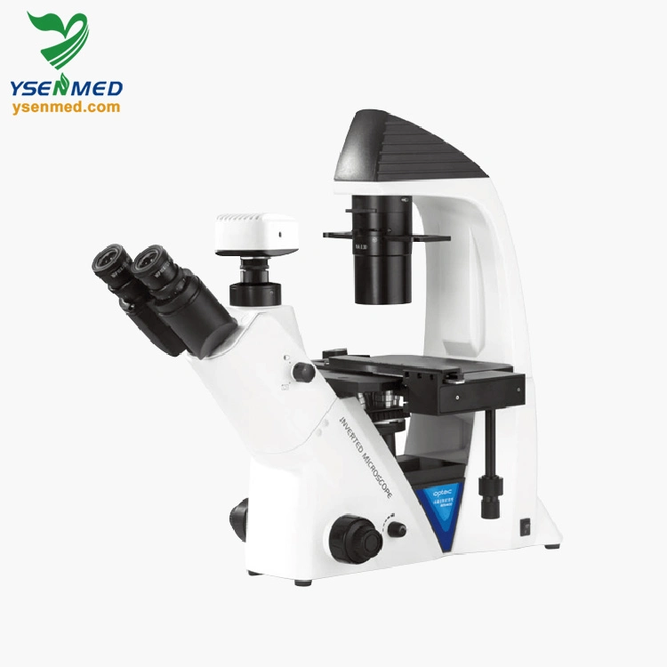 Medical Equipment Ysxwj-Dz400 Medical Equipment Inverted Biological Microscope