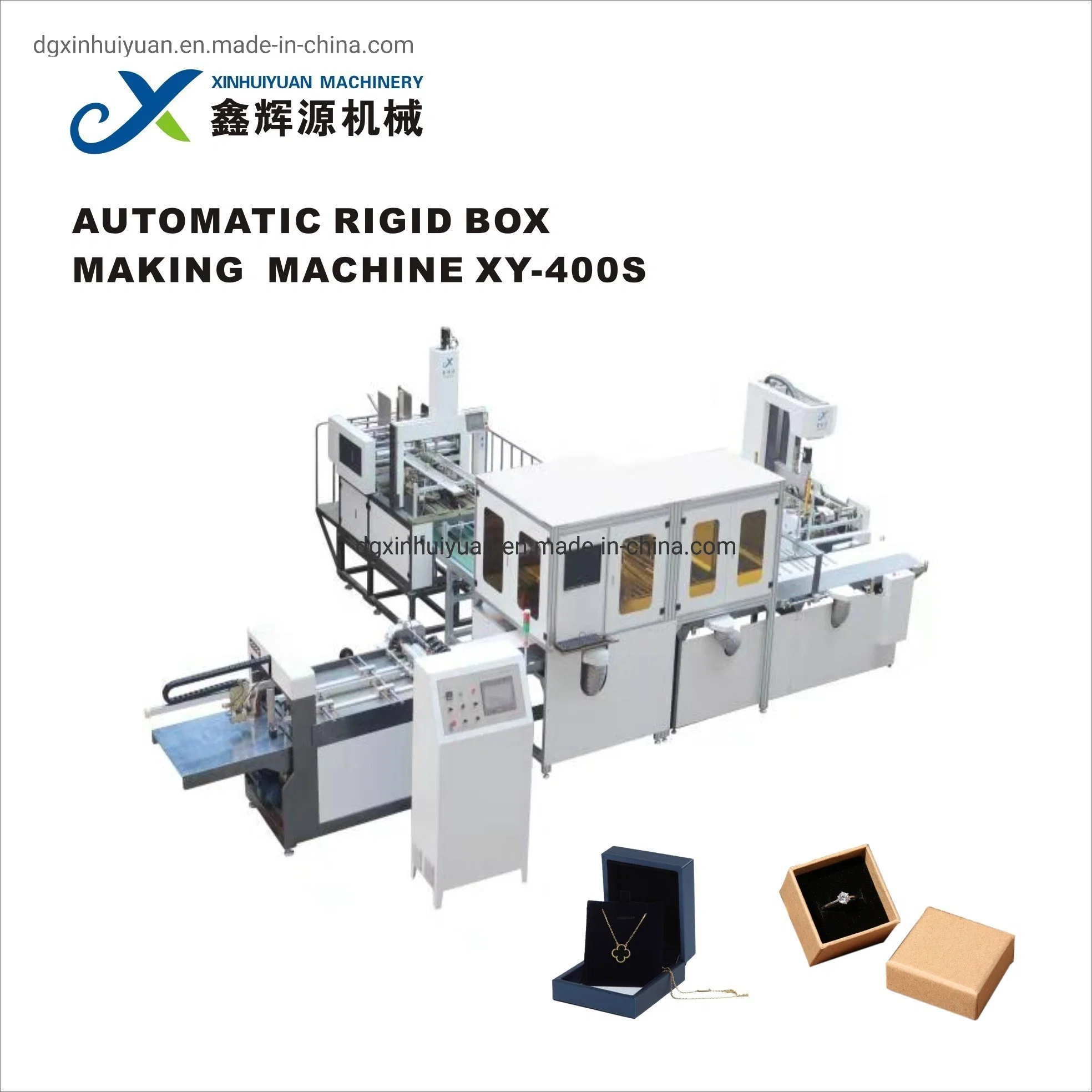 Xy-400ss Fully Automatic Box Making Line