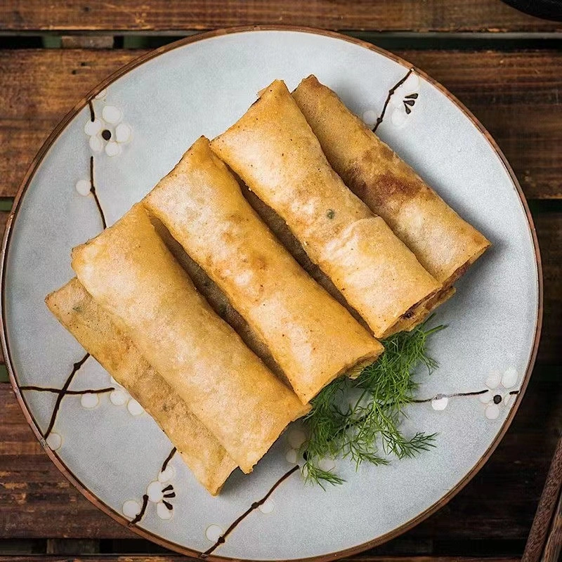 15g or 25g Instant Food Frozen Vegetarian Cooking Crispy Spring Roll