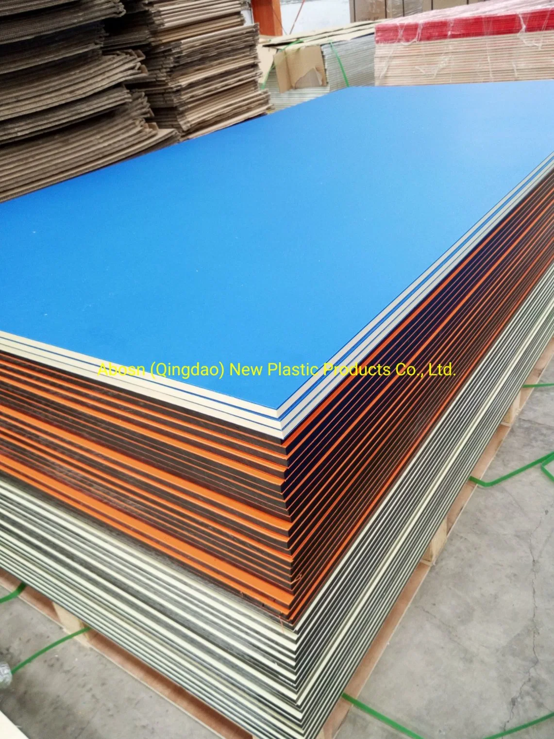 19mm Thickness UV Stable 3 Layers 4 X 8 Dual Color HDPE Sheet