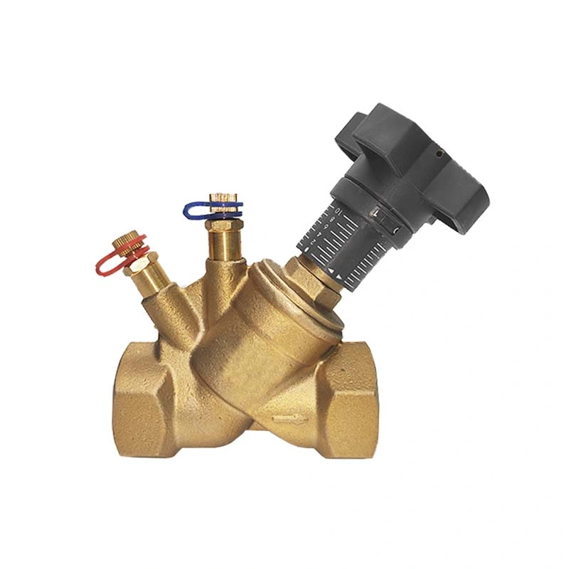 Winvall DN32 Threaded Brass Static Flow Balancing Valve