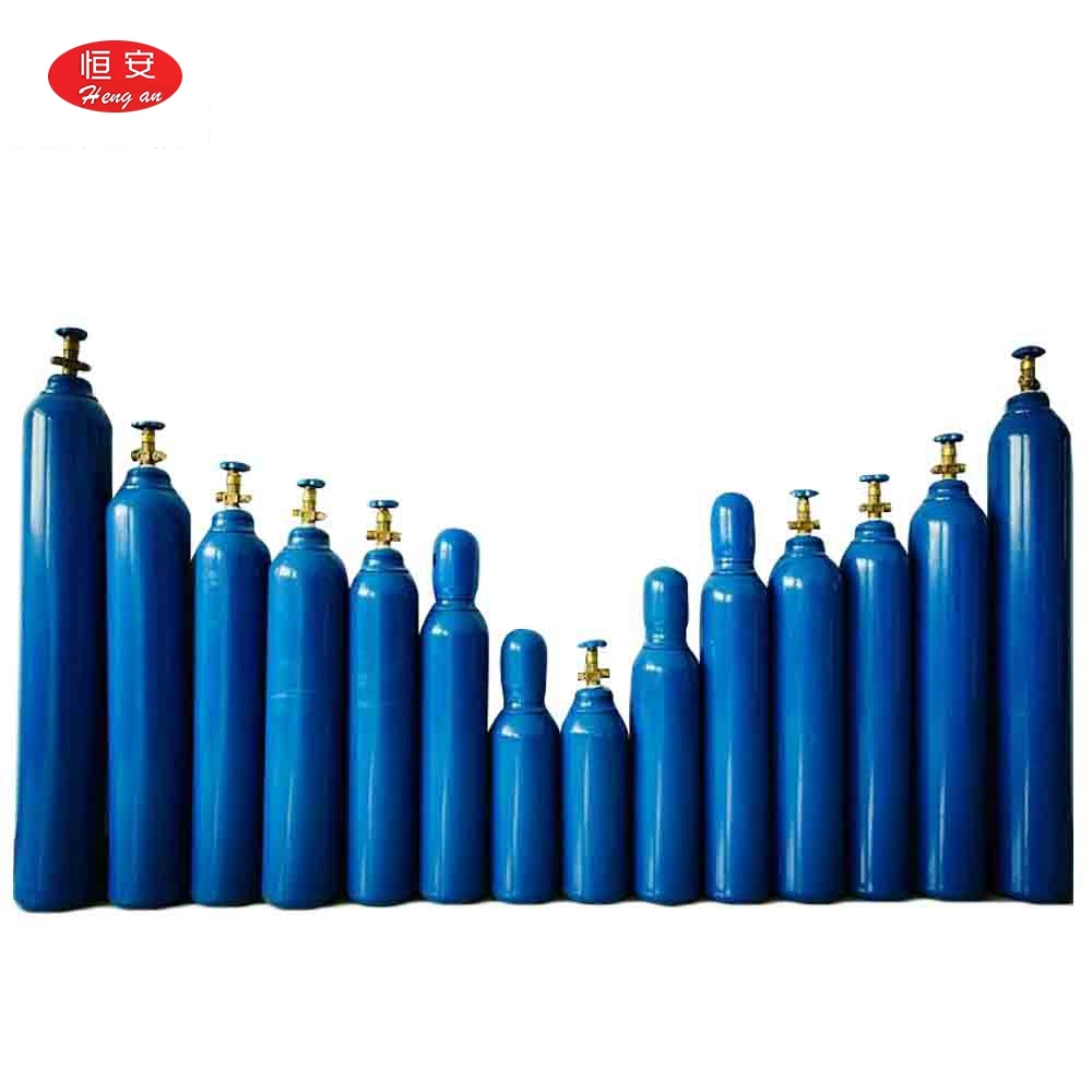 High Pressure 50L Argon Gas Mixing Gas Cylinder DOT3AA Standard 2400psi 300CF