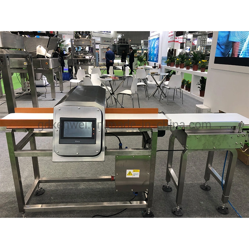 Horizontal Metal Detector for Food Industry with Conveyor Belt