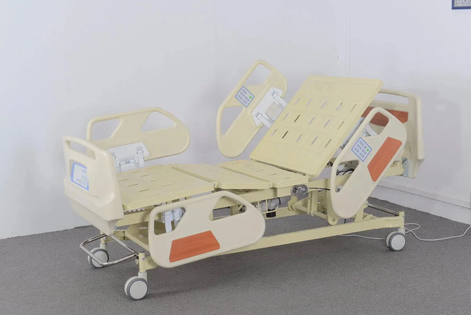 CE ISO ICU Five Functions Electric Nursing Care Hospital Medical Bed