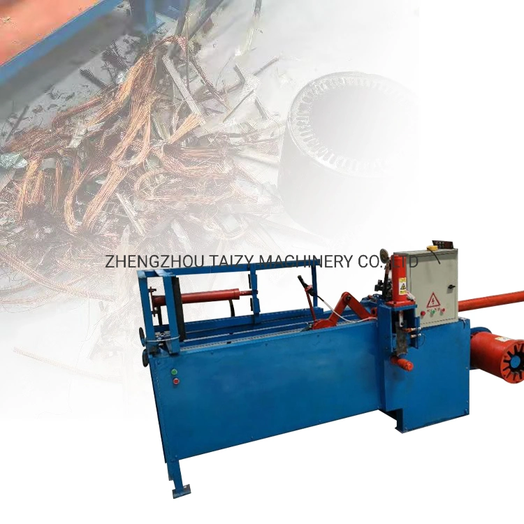 Motor Crushing Recycling Production Line Electric Motor Winding Machine