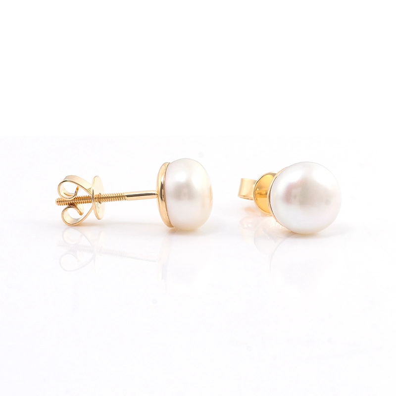 La Provenza joyas 2022 Nueva Venta caliente 18K Gold Pearl Earrings señoras regalo compromiso