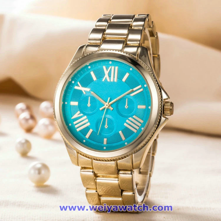 Custom Logo Quartz Watch Fashion Handgelenkuhren für Männer Damen (WY-17005A)