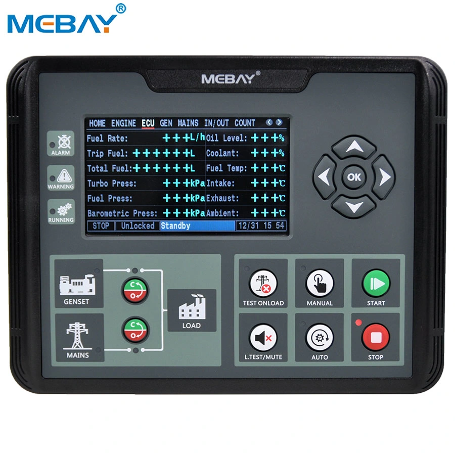 DC72dr Mebay Remote Monitor ATS Amf Generator Controller