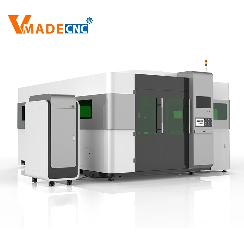 3000W Full Cover Metal Sheet Tube Pipe Fiber Laser Cutting Machine