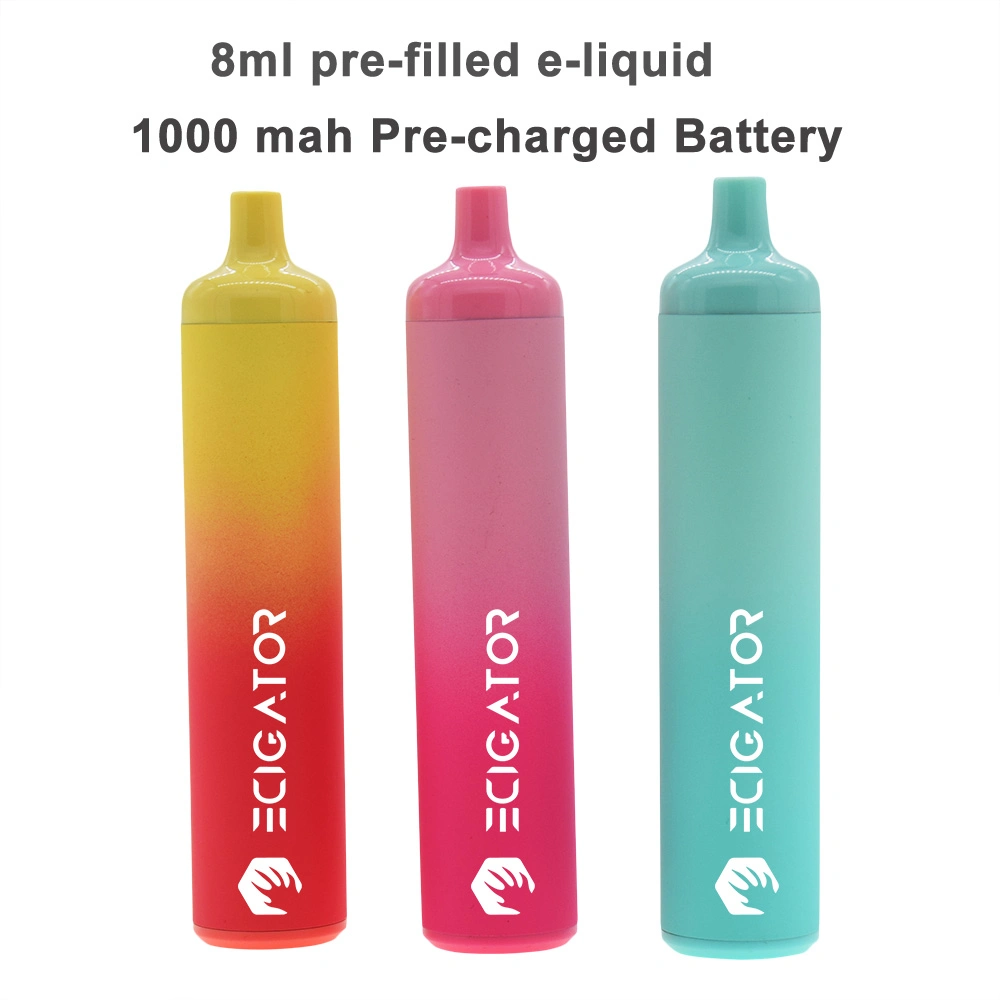 2023 Latest Style 8ml Electric Vape 2500 Puffs Disposable Electronic Smoking Cigarettes