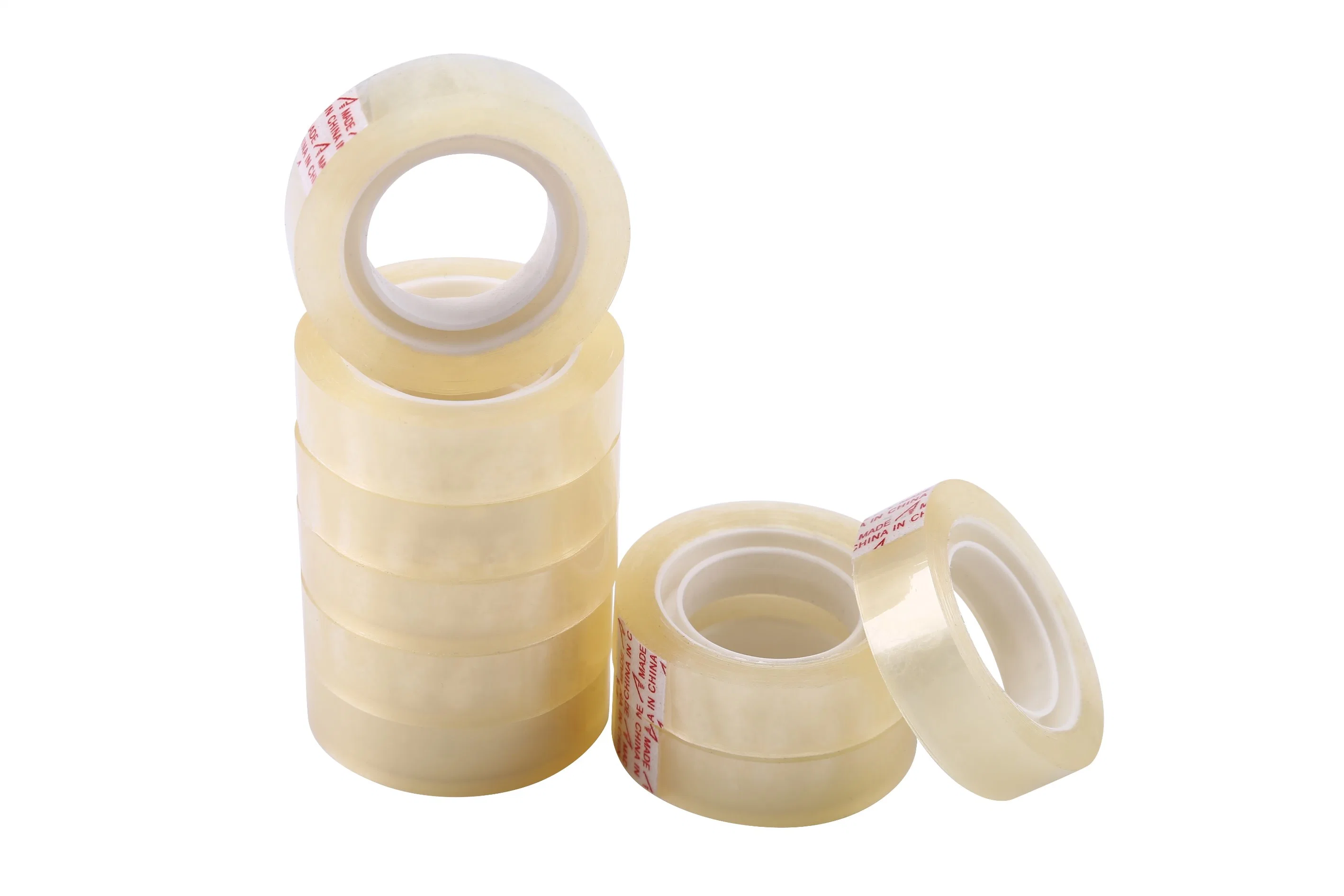 Super Clear BOPP Adhesive Stationery Packing Tape with Dispenser