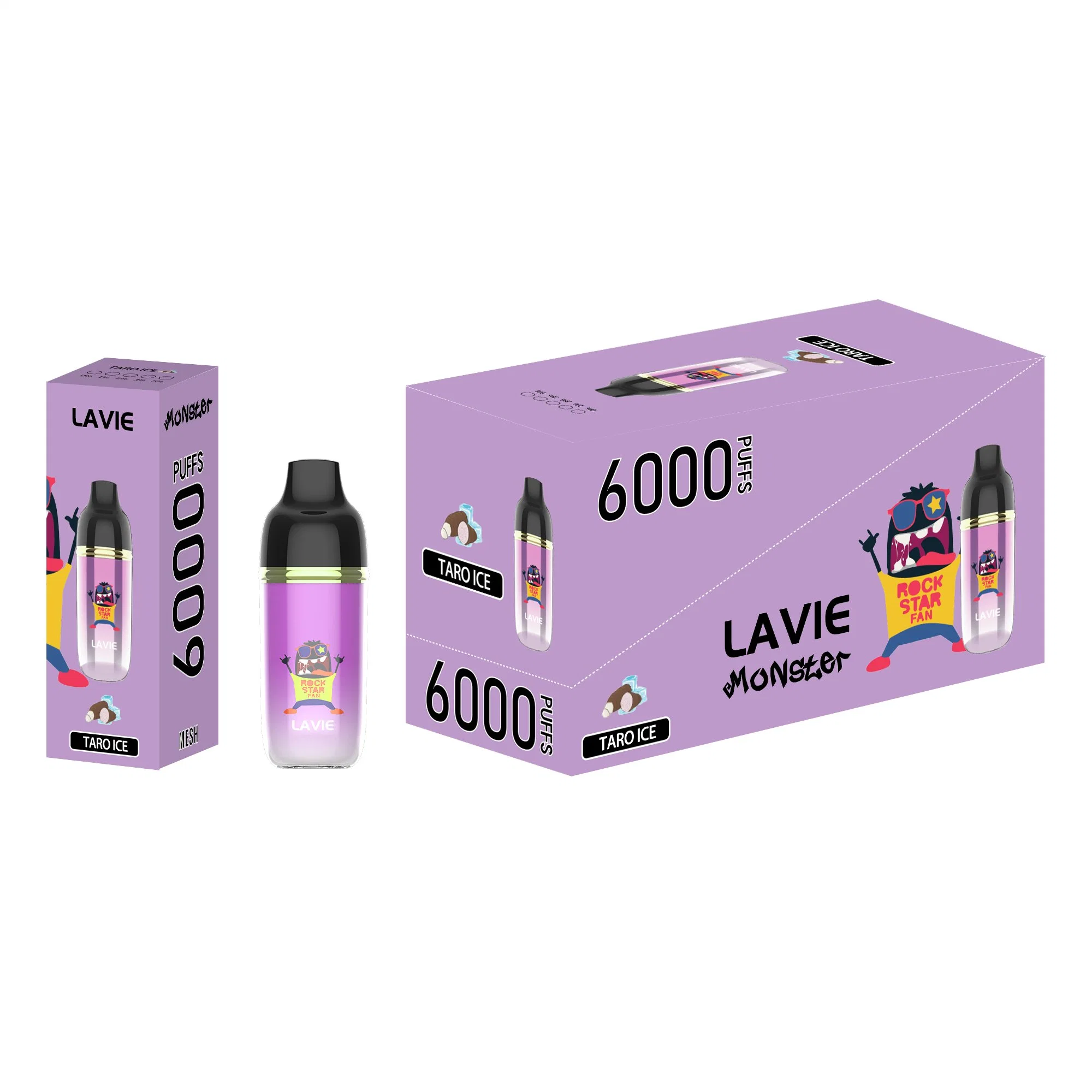 2023 Original Design Vape Lavie Monster 6000 Puffs vapes