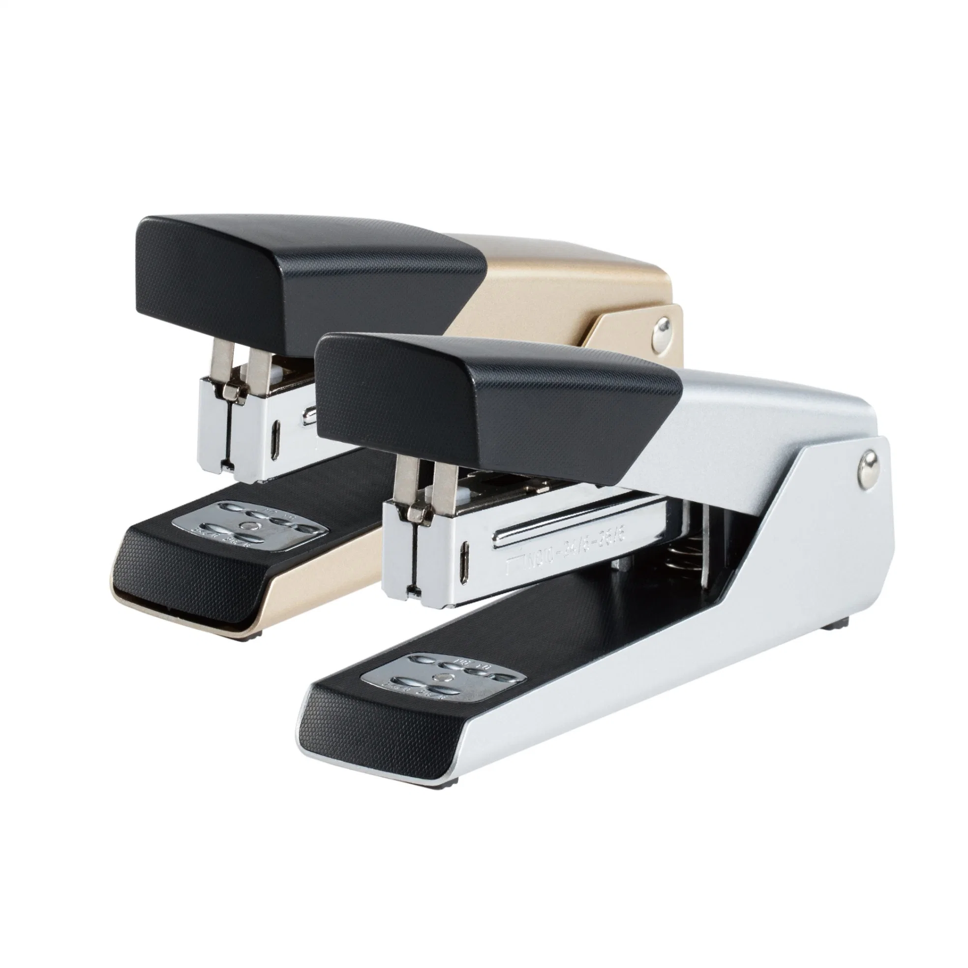 M&G Innovative Double Staples Stapler 10#, 24/6, Construction with Non-Skid Base