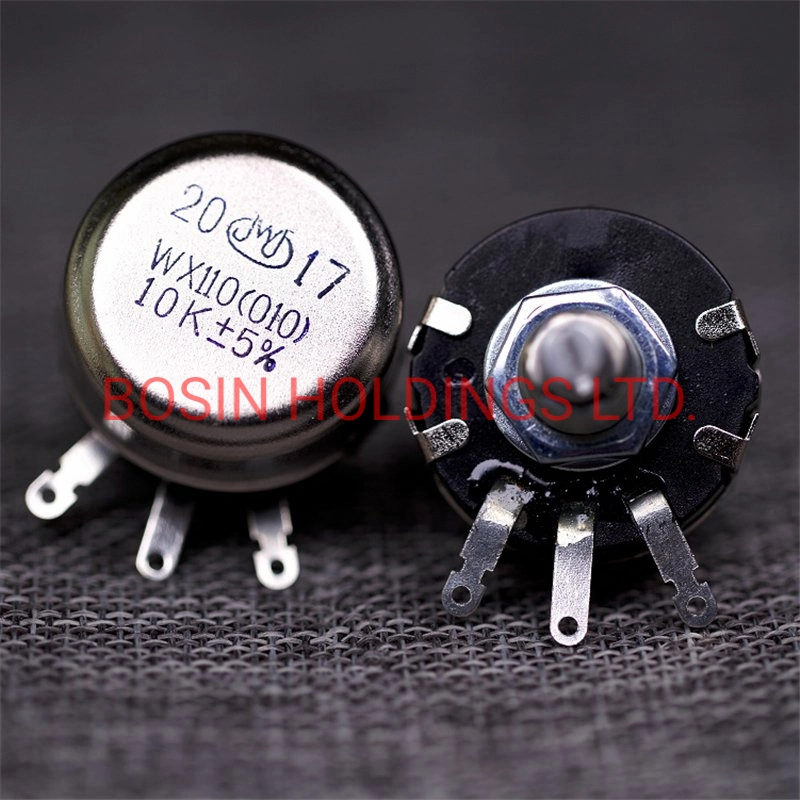 Manufacturer Precision Wx110 (050) 15K 5% 5W Single Turn Wire Wound Potentiometer