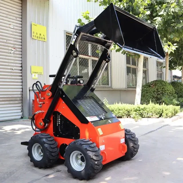 Заводская настройка EPA Mini Skid Steer высокое качество, изготовлено в. Китай Lt-H480 Мини-погрузчик 23HP погрузчик с бортовым поворотом для продажи