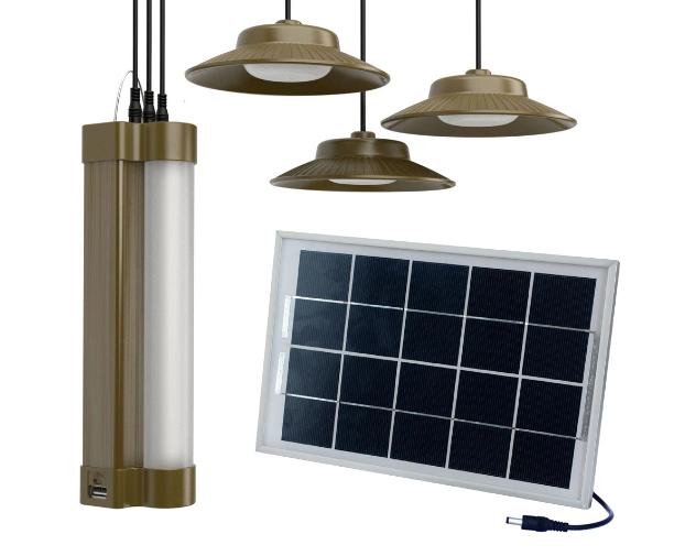 Hot Sale 5200mAh Li Battery LED Tube Light Solar Light Lantern Lamp Lighting System for Home Lighting