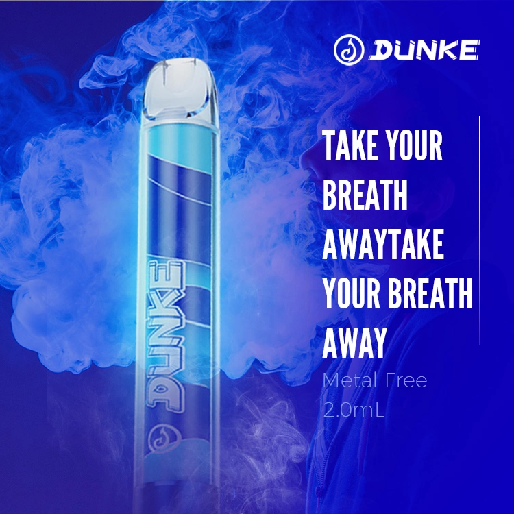 Nextvapor Großhandel Einweg Vape Pen Dunke Mini 400mAh 2/4ml E Cigarette 600/1200 Puffs Bar Custom Vaporizer Pod Vaper Wape Factory Preis Vapor Descartavel