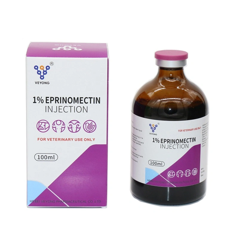 Animal Injection 1% Eprinomectin Injection Veterinary Medicine Pharmaceutical Drugs