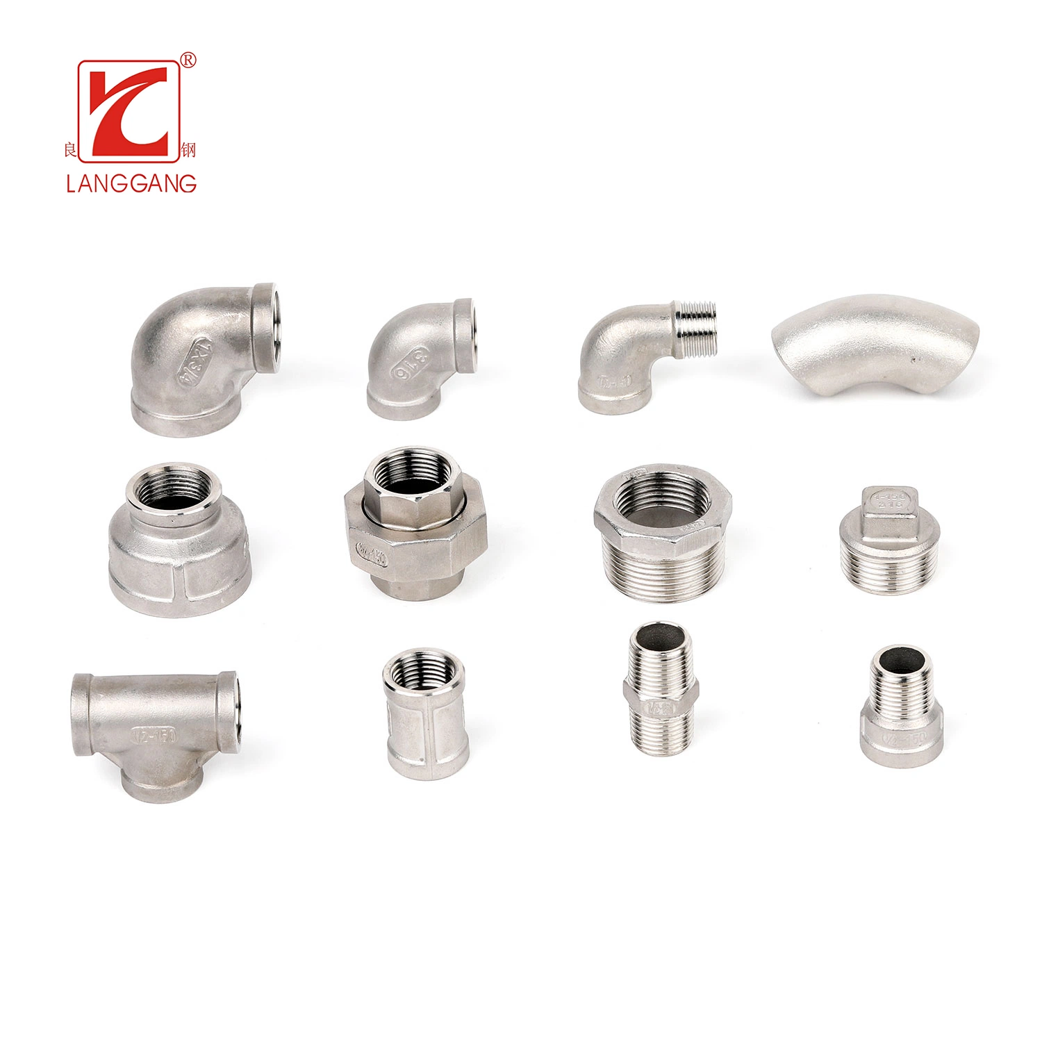 Factory Hot Sales Thread Screw Stainless Steel Square Plug Forged Pipe Fittings Connectors