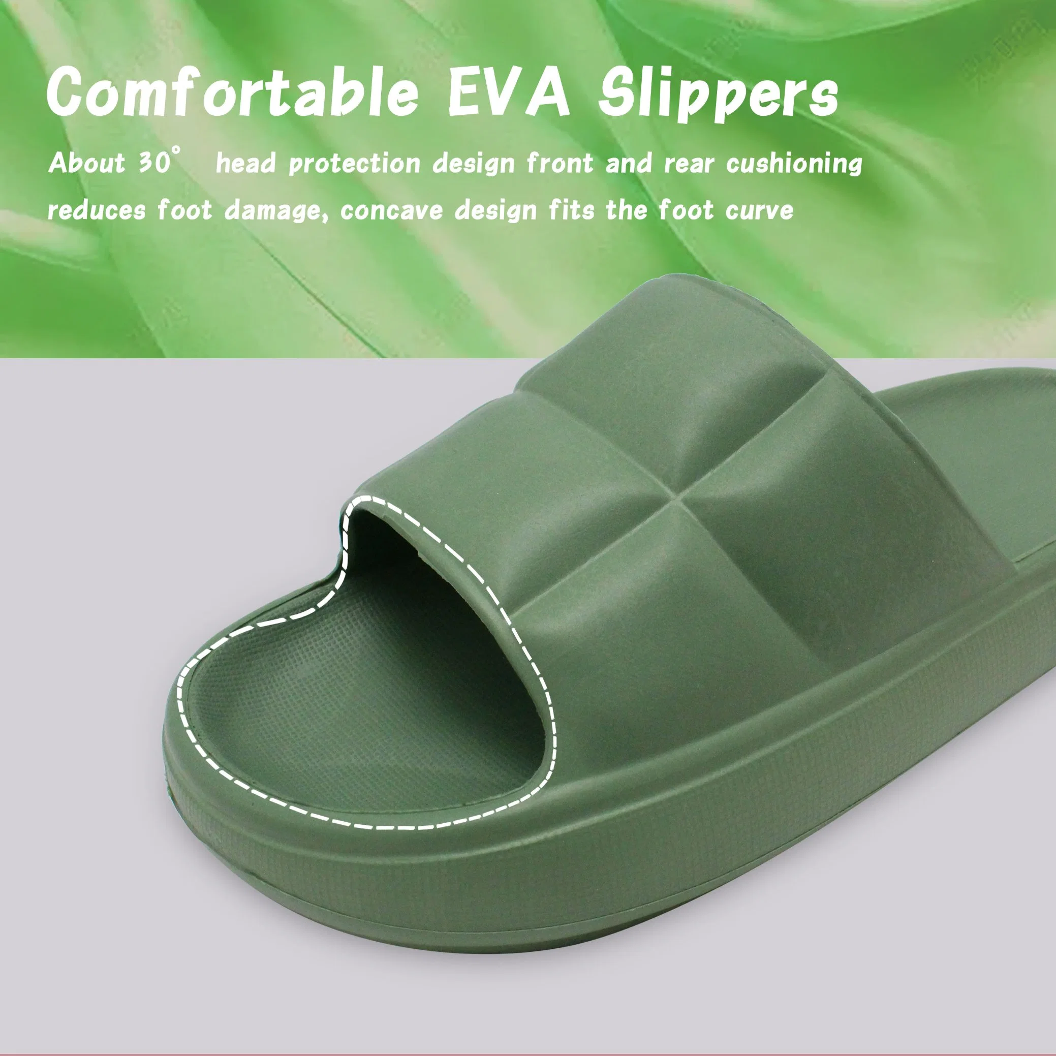 Verano fondo grueso Baño Non-Slip Home Kawai Female Slipper Cute Sandalias de plataforma