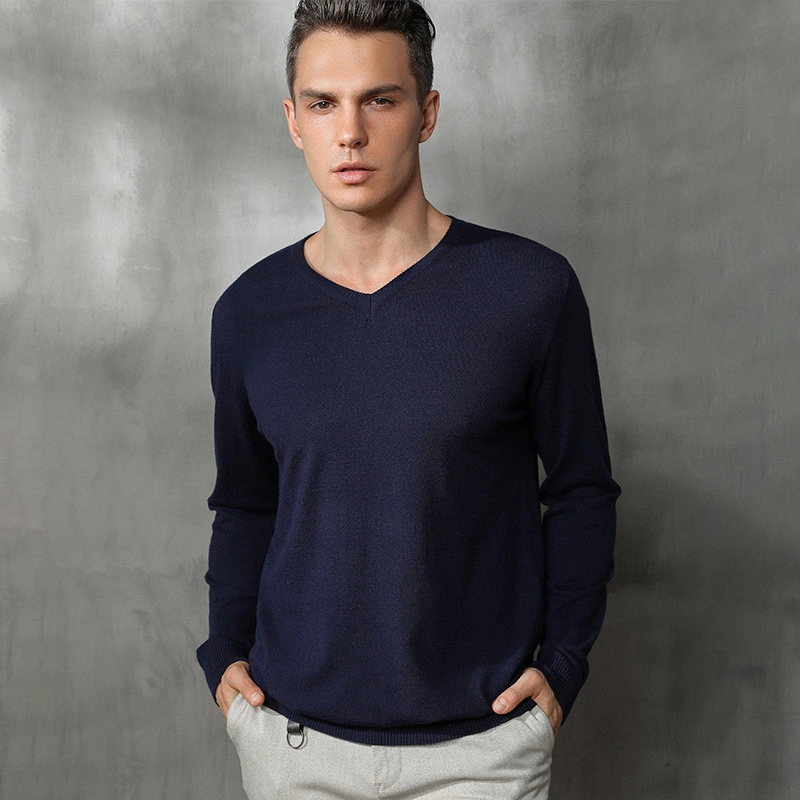 Knitted Pullover Cashmere Sweater