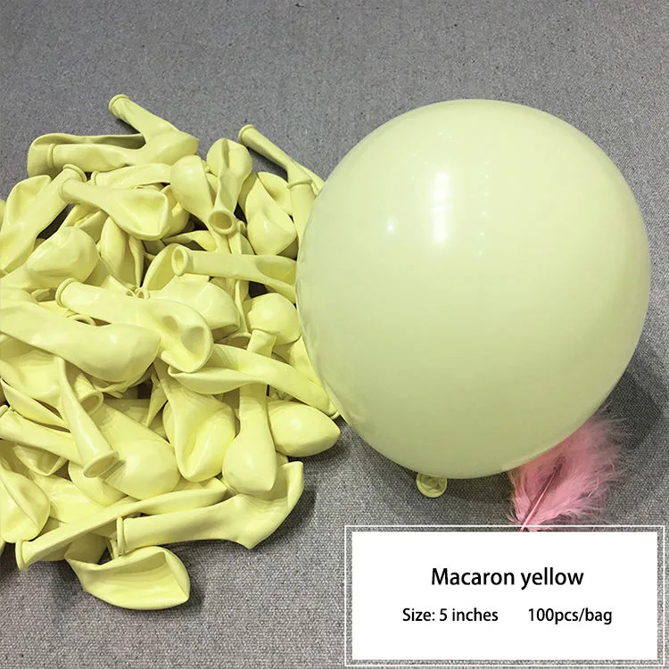 Wholesale/Supplier Hot Sale 5 Inch 200PCS/Bag Macaron Balloon Pastel Latex Balloon