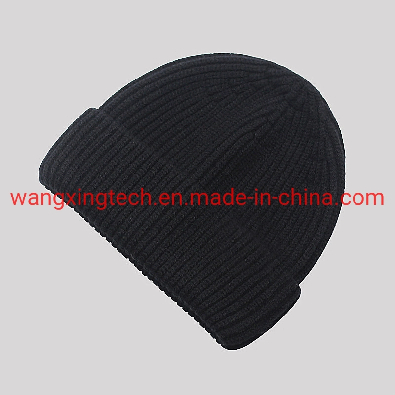 Wholesale/Supplier Knitted Hat Women's Avocado-Colored Melon Skin Hat Winter Thickened Solid Color Wool Hat Men's Beanie Hat