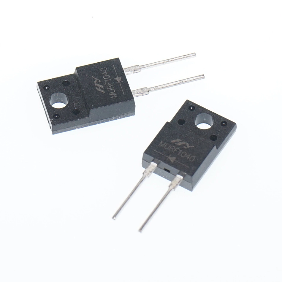 Fabrication de diode de redressement à récupération super rapide 35ns, 10A, 400V, Fetures applications Diode HY-MURF1040