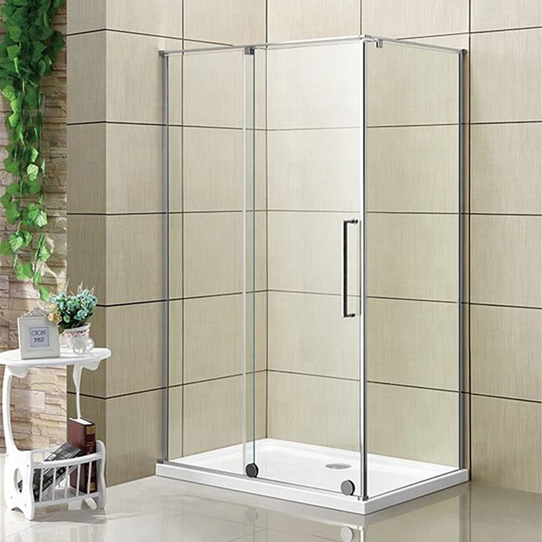 Qian Yan Cuarto de baño Ducha Puertas China Ducha de lujo pantallas sin marco Proveedores de habitación Custom Open Style 304 SS Ducha de mármol de lujo