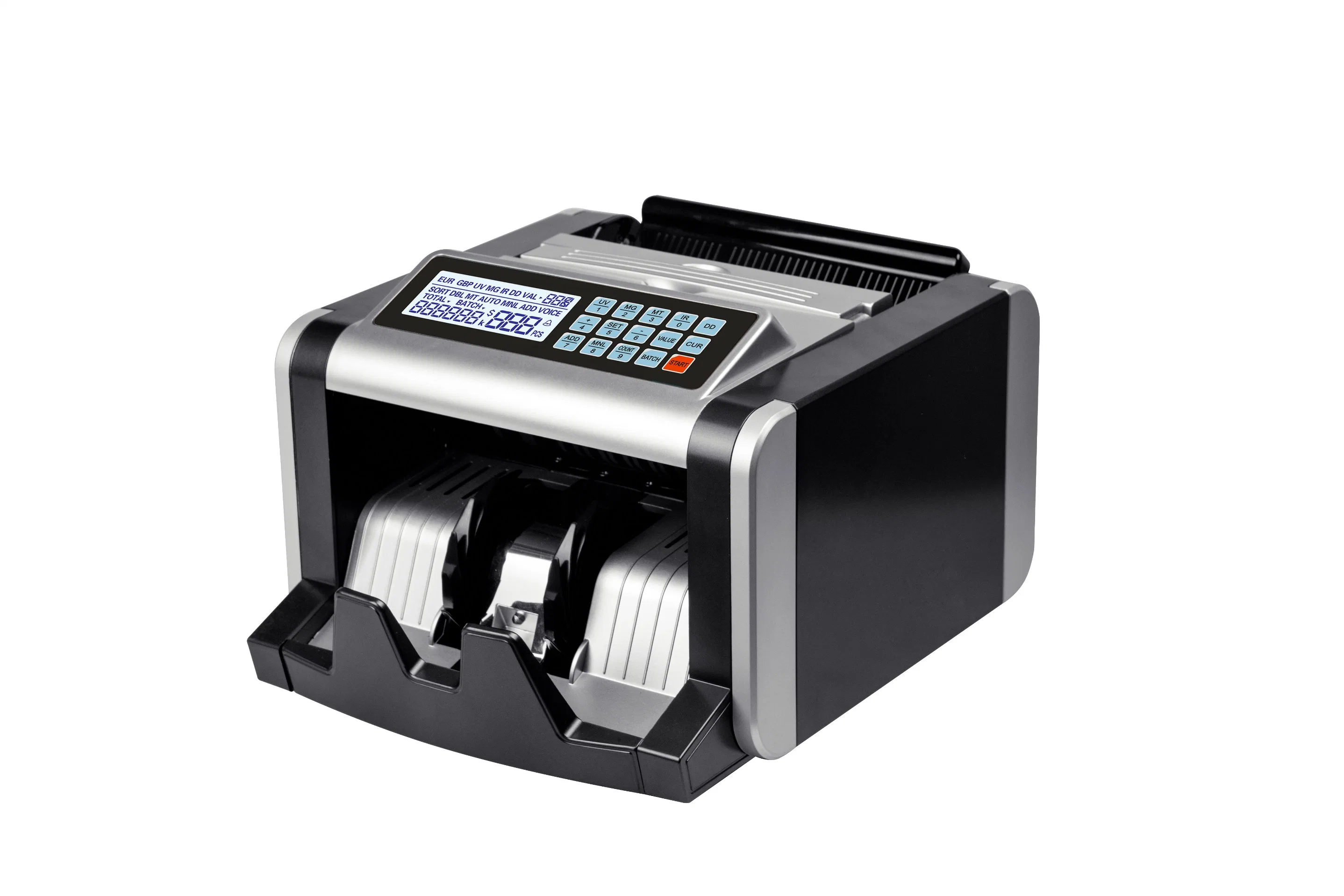 Al-1600 Fake Bill Cash Banknote Counter Money Counting Machine Multi Currency