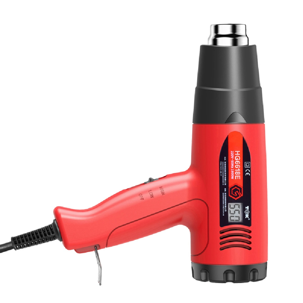 1800W LCD Digital Display Heat Gun to Remove Paint with 2 Degree Temperature Adjustable Hg6618e