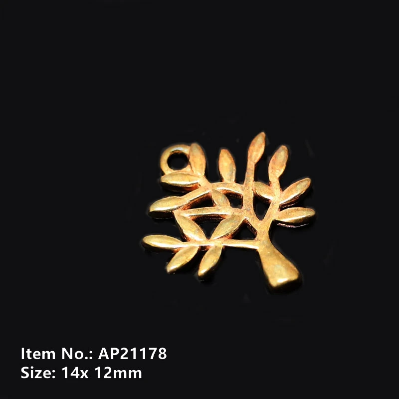 Charm Pendant Accessories for Jewelry Round Shape Copper Necklace Pendant Cute Charm Ap210177_180