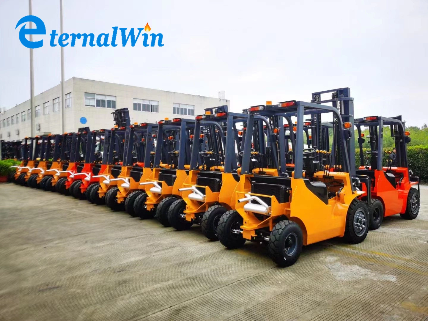 EPA Approved LPG/ Gasoline / Diesel Forklift with Japanese Engine