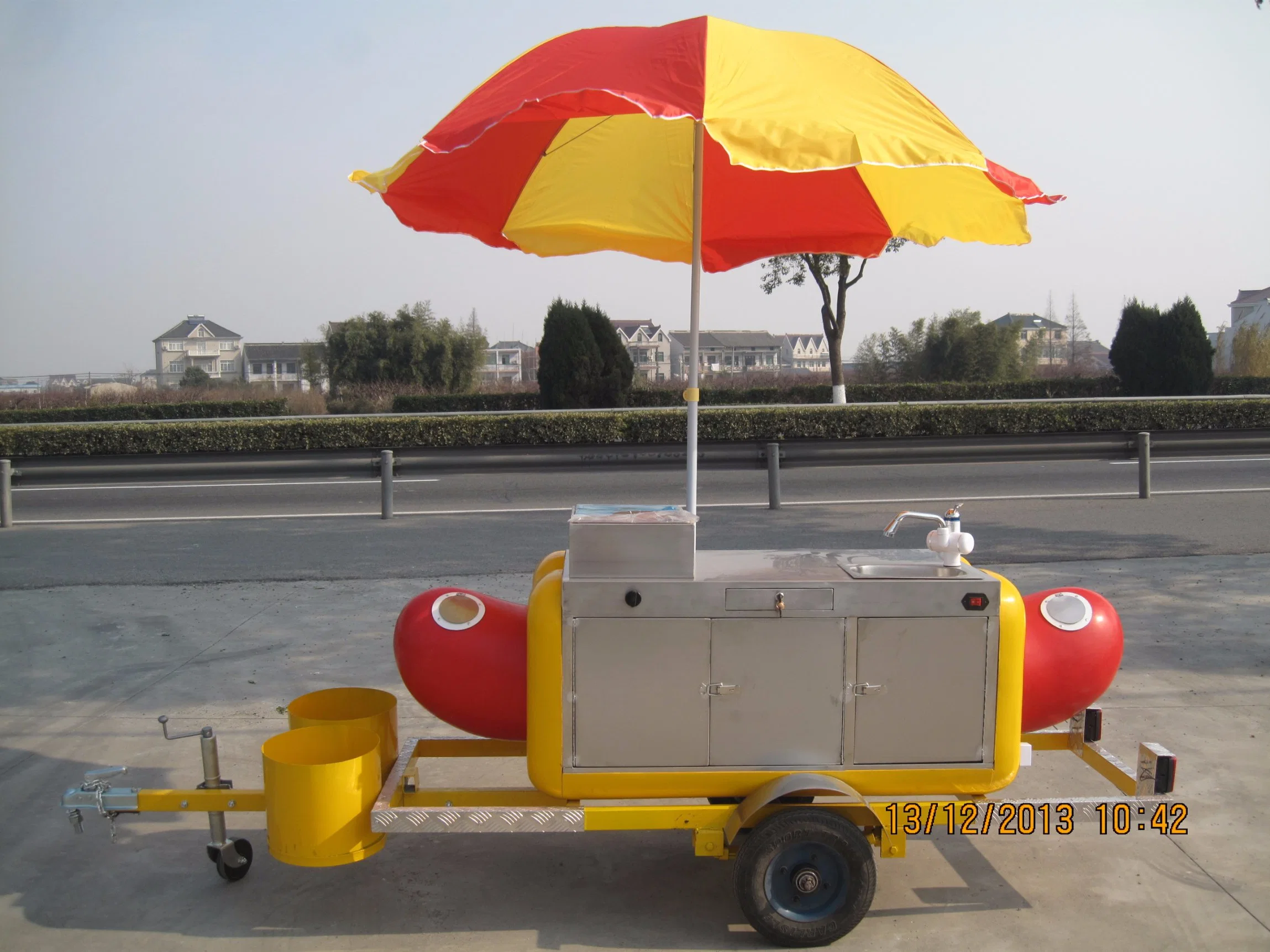 Ice Cream Tricycle Scooter Vending Carts (SHJ-HS120)