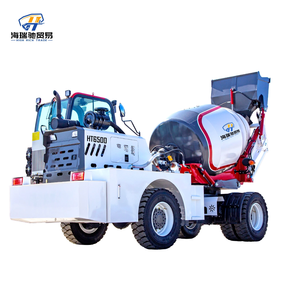 Construction Project Machinery 4cbm Portable Self Loading Concrete Mixer Price