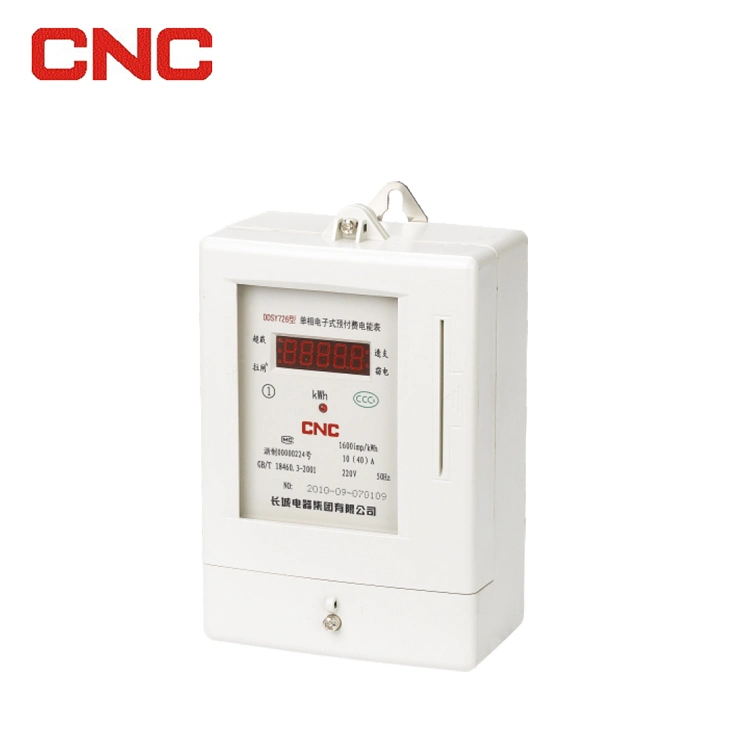 OEM Production Single Phase IC Card Electric Energy Meter with LCD Display PCB