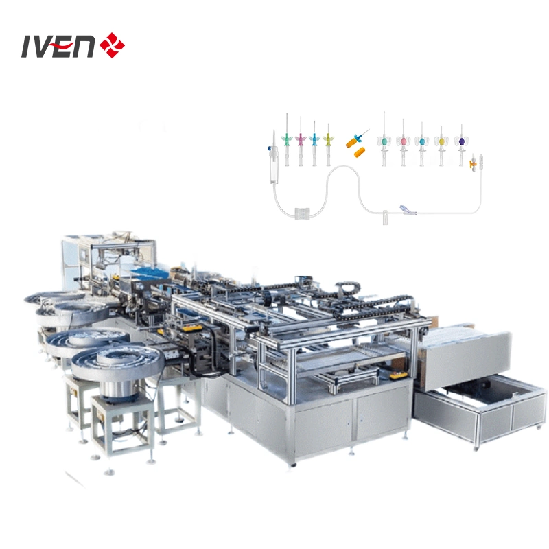 Conçu avec soin IV set de perfusion de solution de fabrication &amp; Pharmaceutique machine/l'équipement avec norme BPF