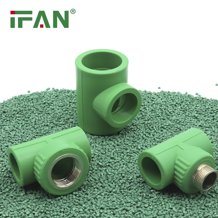 Ifan Low Price Industrial GS PPR Fittings Female Tee PPR Water Pipe Fittings