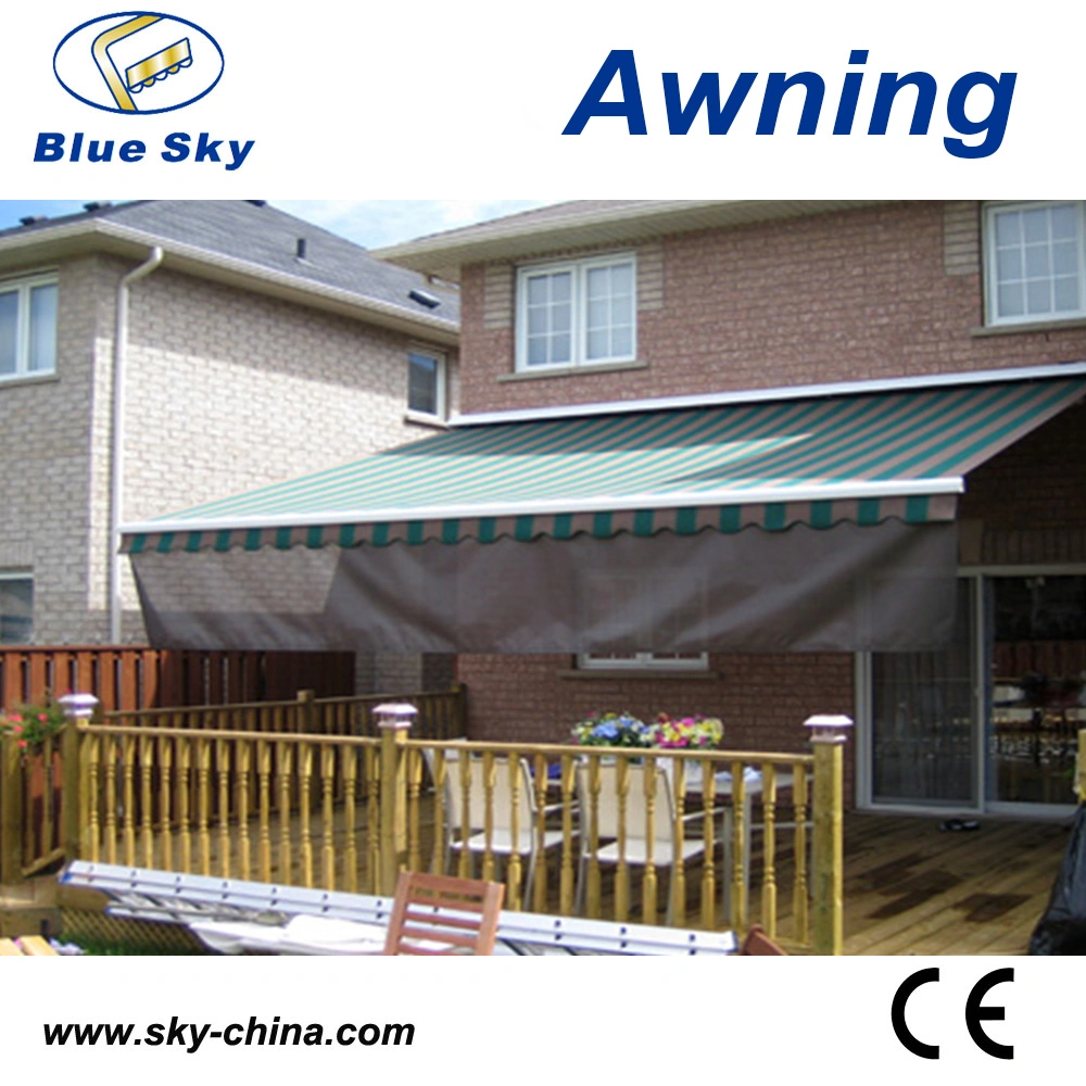 100 % Anti-UV Aluminium, einziehbarer Marking Carport (B3200)