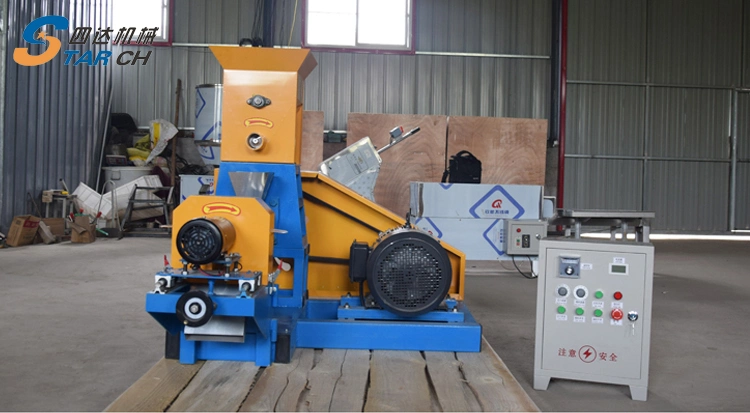 50kg/Hr Floating Fish Feed Pelletizing Machine Mill Pellet Extruder Pellet Extrusion