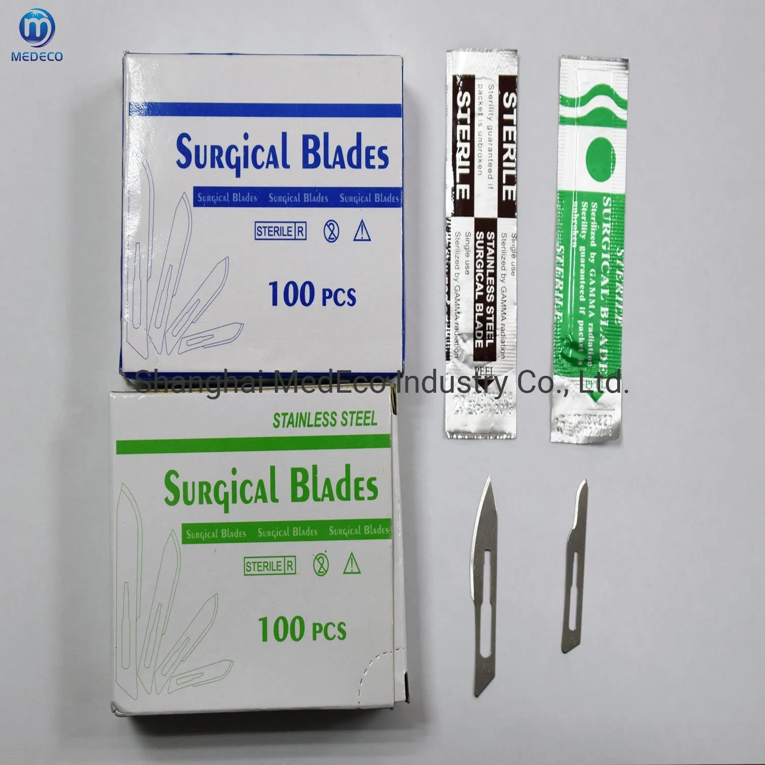 CE Marked Medical Sterile Disposable Carbon Steel Surgical Blade