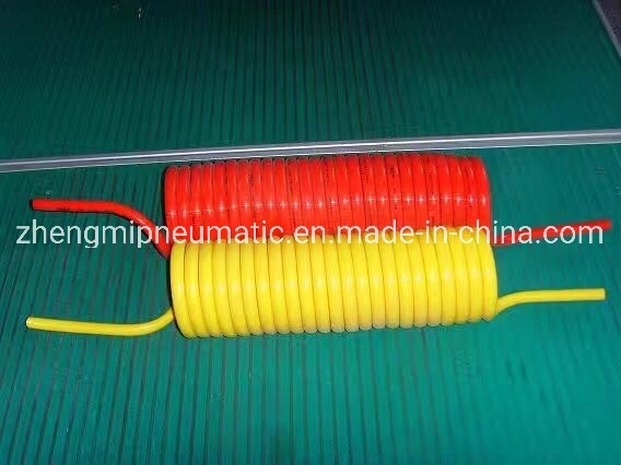 50' Lead Free PU Coiled Garden Hose (4*6mm)