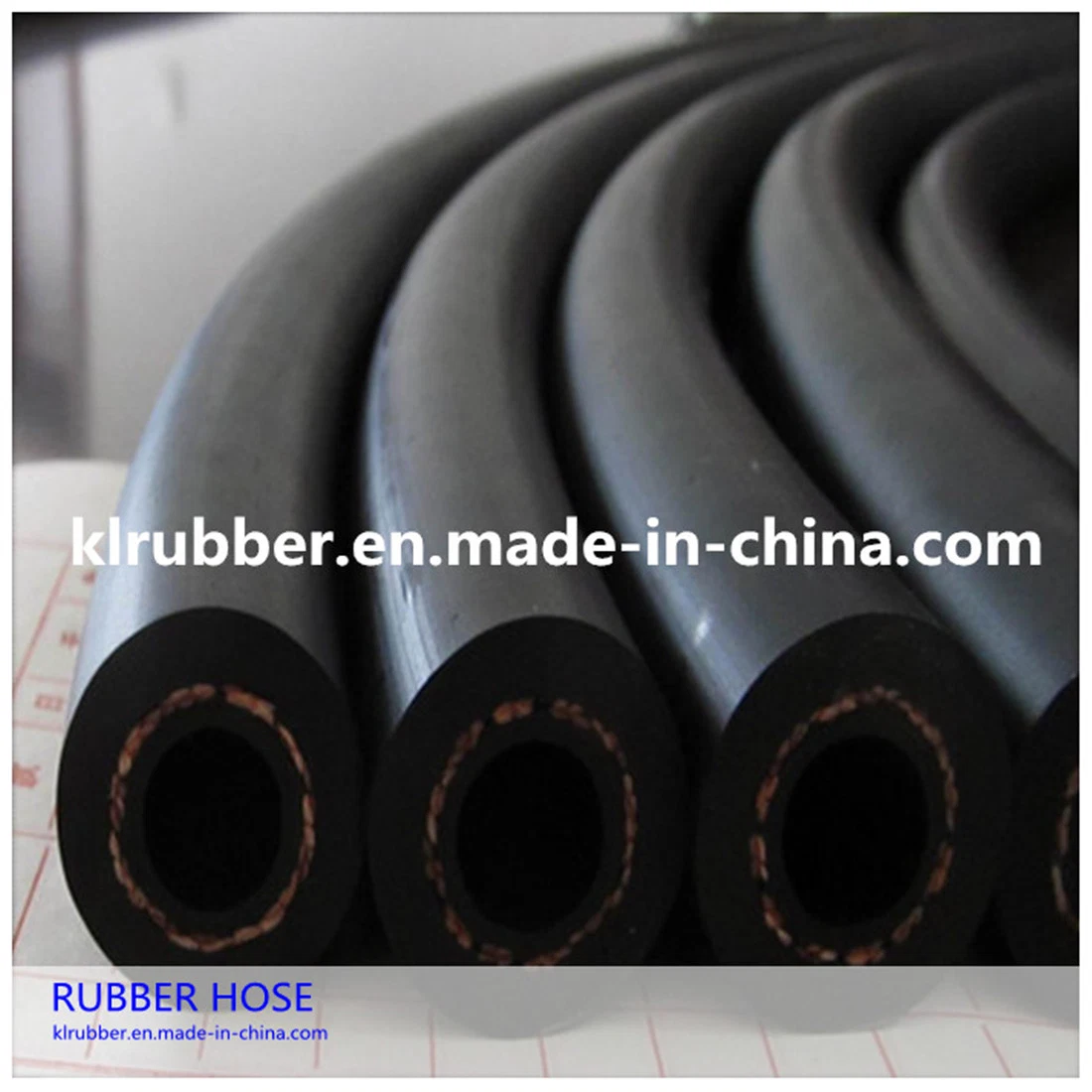SAE J1402 High Pressure Rubber Air Brake Hose with Hydraulic Fittings